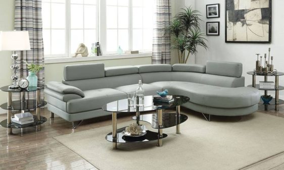 F6984 sectional by poundex furniture