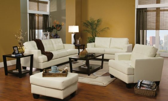 Samuel sofa set by Coaster furniture company