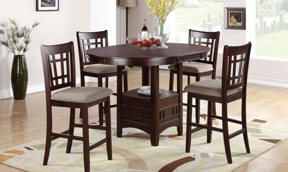 Metropolis 5PC Dining room set by furniture of america