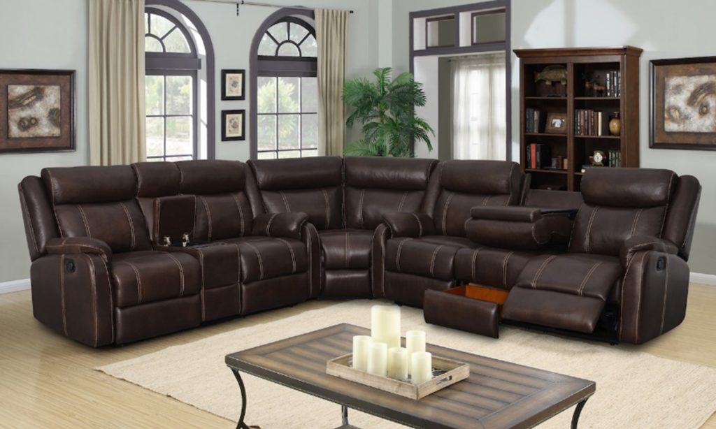 7303 rummy sectional by universal industries