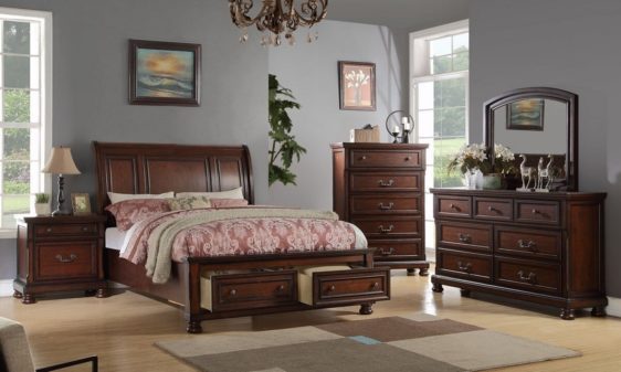 f9290ck_king bedroom set by Poundex furniture