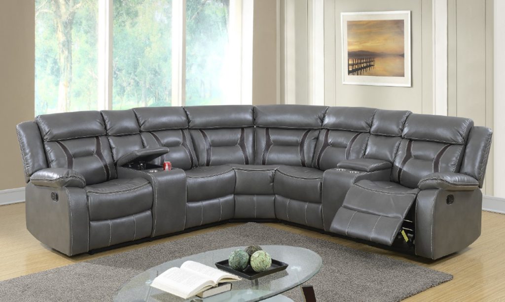F6650 sectional by poundex furniture