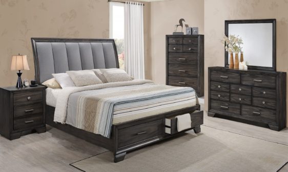 James (B6580) Bedroom set by crown mark furniture