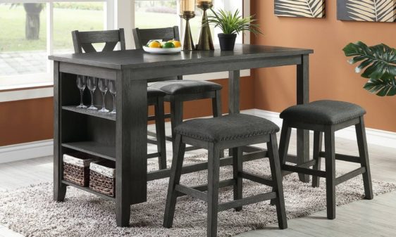 Lana cm3153pt counter height set by furniture of america/poundex