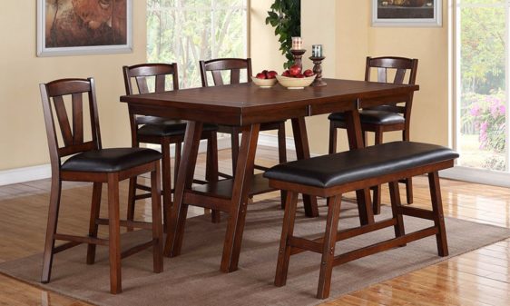 f2273 dining table by poundex furniture