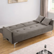 360222_20 Blythe Upholstered Sofa Bed Taupe by coaster furniture