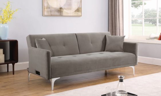 360222 Blythe Upholstered Sofa Bed Taupe by coaster furniture