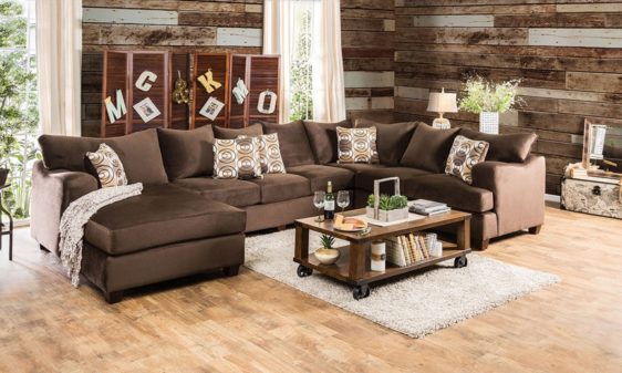 Wessington sectional by furniture of america