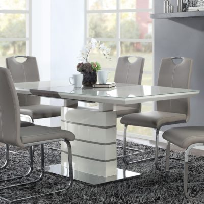 glissand 5599S dining table set by homelegance