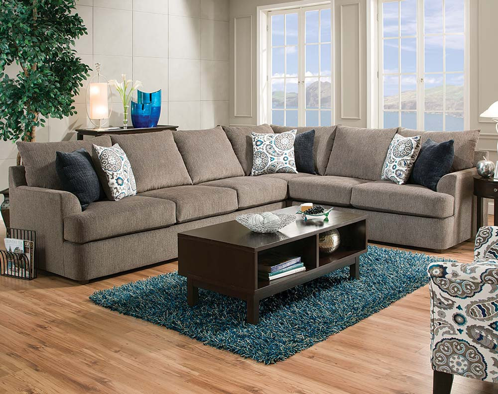 8540 Grandstand by Simmons Sofa and Love seat Genesis