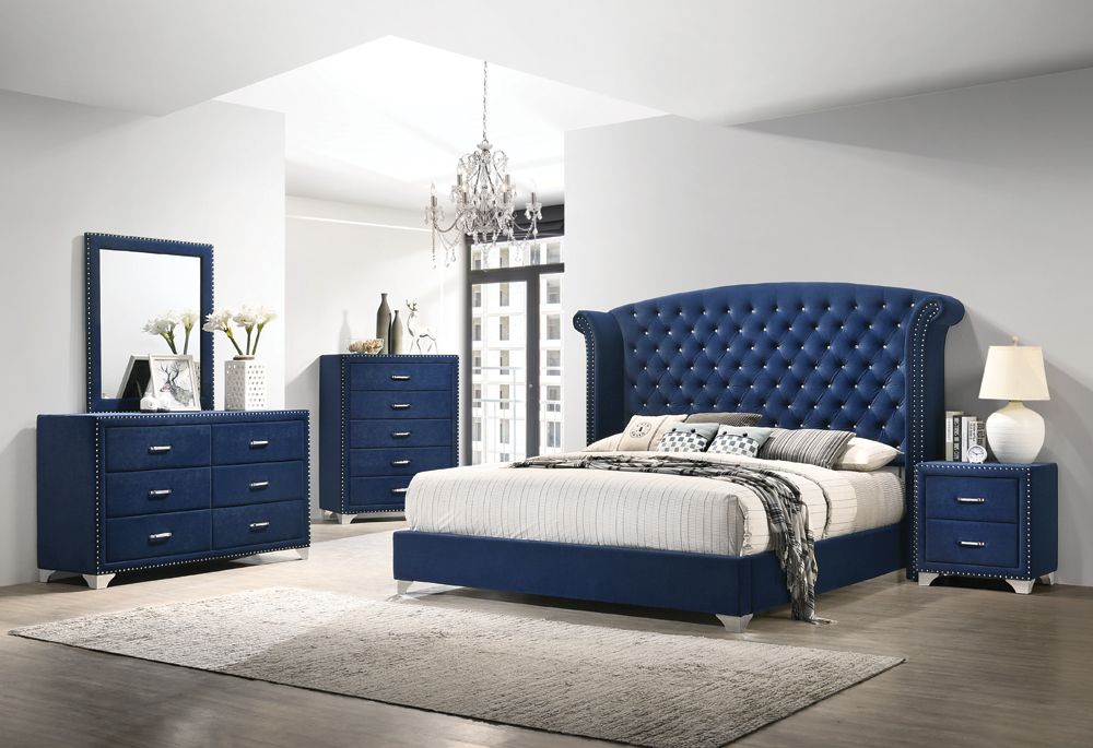 New Barzini Bedoom Set Genesis Furniture, Coaster Barzini Queen Bed
